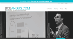Desktop Screenshot of bobangus.com