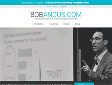Tablet Screenshot of bobangus.com